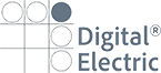Logo de Digital Electric, fabricant français de matériel électrique basse tension