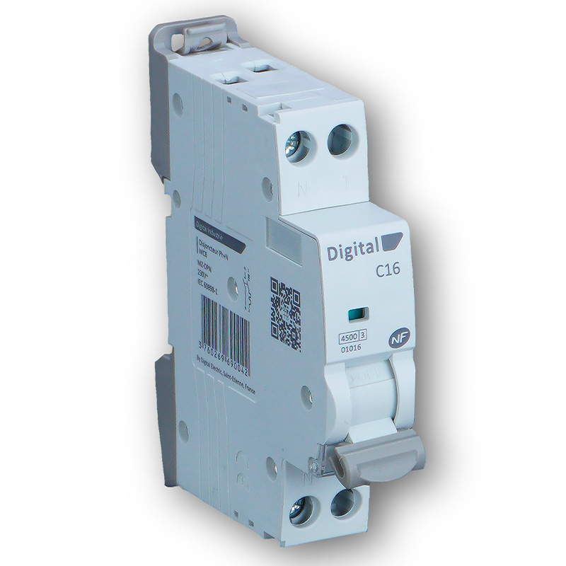 Digital Electric - Interrupteur Différentiel 2x16A/10mA Type AC